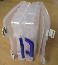 Portable tackle box 2 in 1