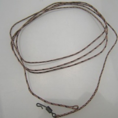 Leadcore leader with Quick Change Swivel