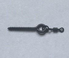 Bait Screw with Micro Ring Swivel