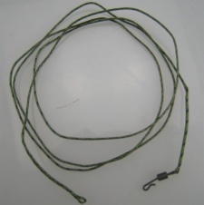 Leadcore leader with Quick Change Swivel