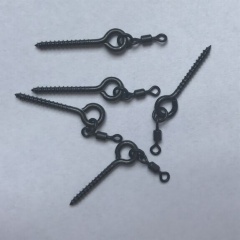 Bait Screw with Micro Ring Swivel