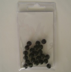 6mm Rubber Shock Beads for Carp Rigs